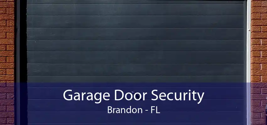 Garage Door Security Brandon - FL